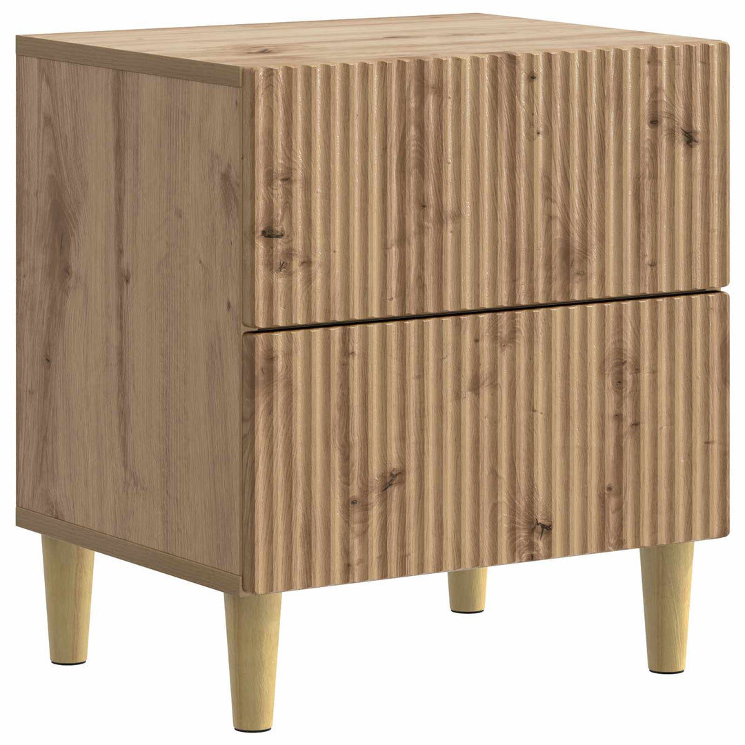 Natskab 2 pcs Artisan-eg 43 x 34,5 x 48 cm Konstrueret træ