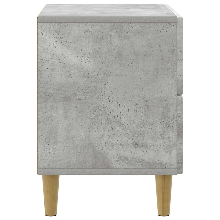 Natskab med skuffe Betongrå 62 x 34,5 x 48 cm Konstrueret træ