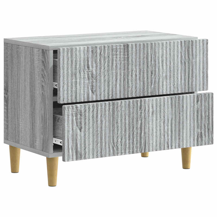 Natskab Grå sonoma-eg 62 x 34,5 x 48 cm Konstrueret træ