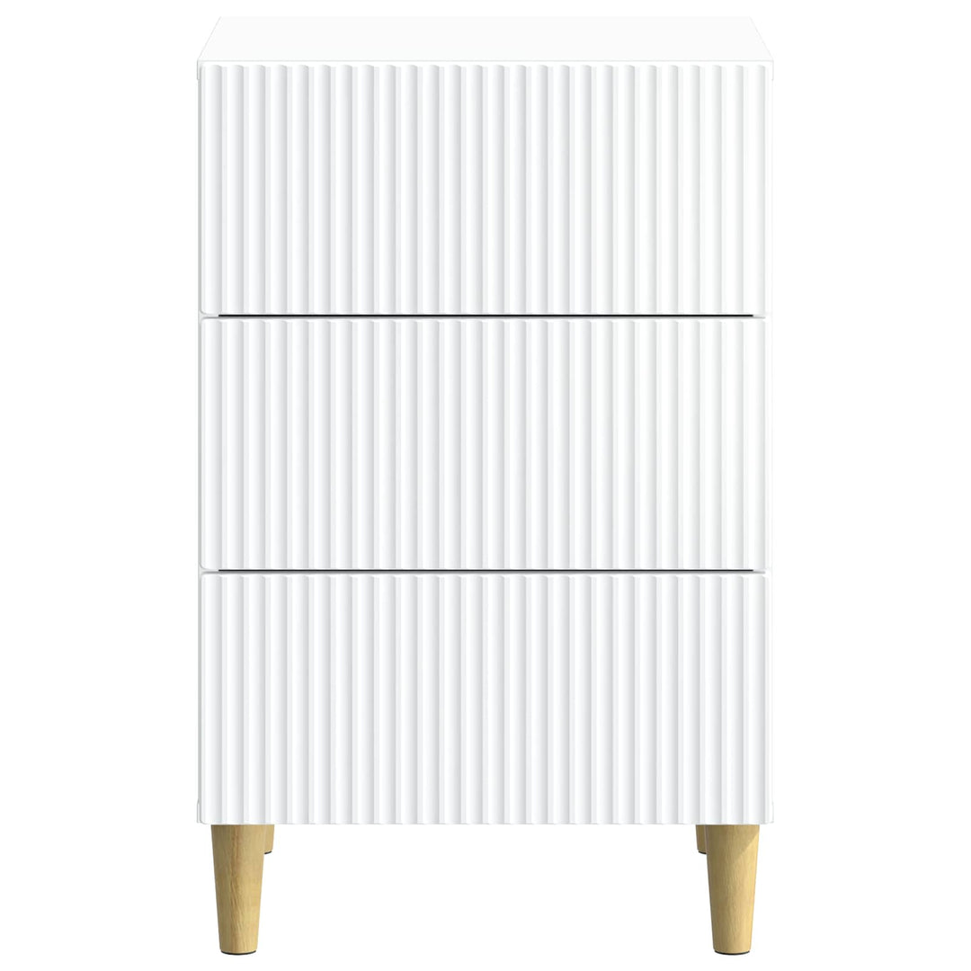 Natskab med skuffe Hvid 43 x 41 x 66,5 cm Konstrueret træ
