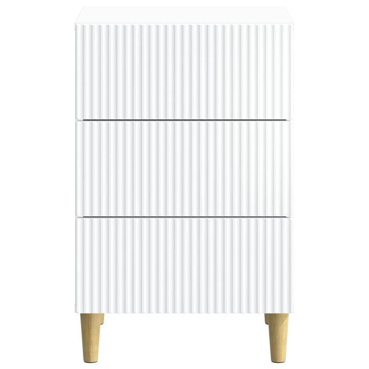 Natskab med skuffe Hvid 43 x 41 x 66,5 cm Konstrueret træ