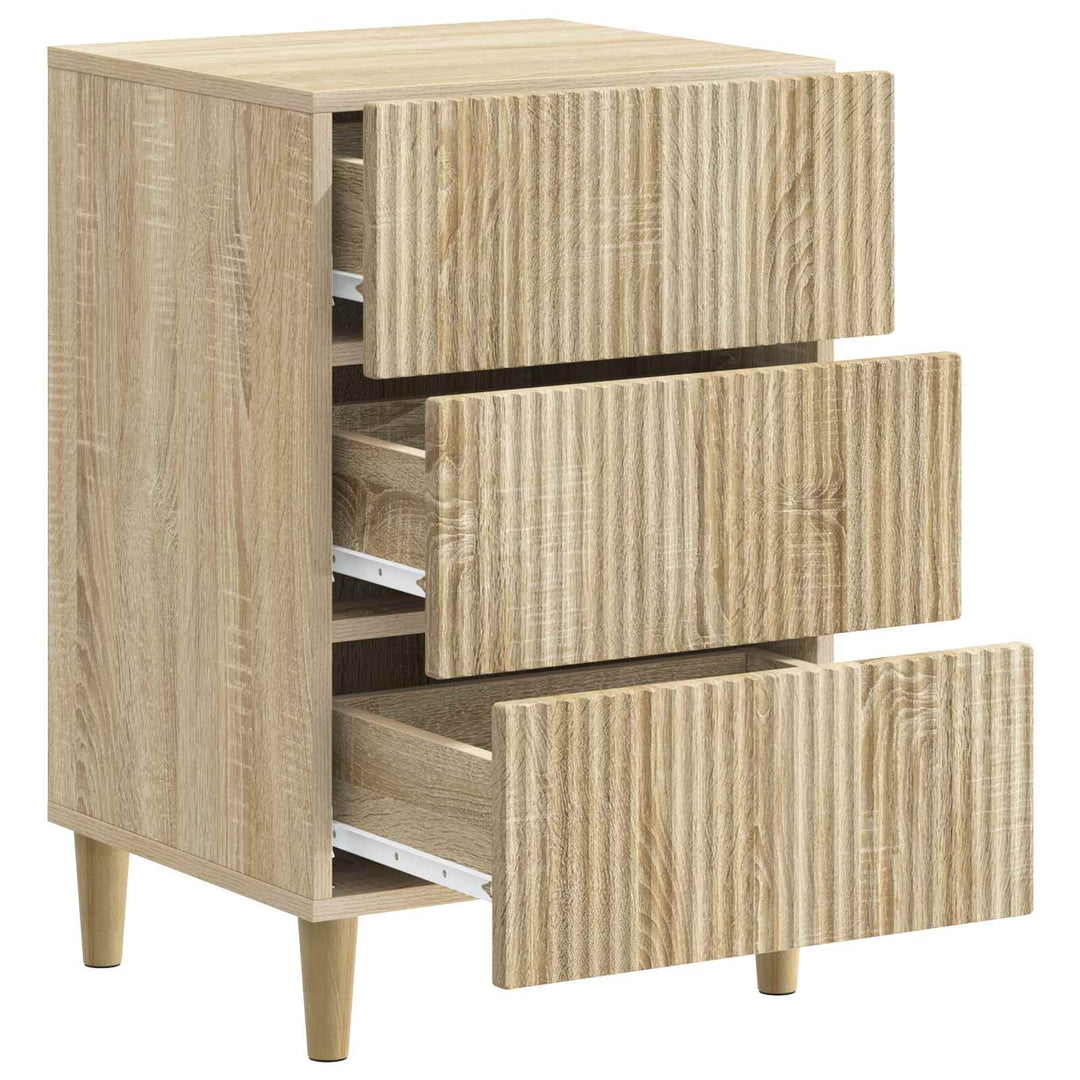 Natskab med skuffe Sonoma-eg 43 x 41 x 66,5 cm Konstrueret træ