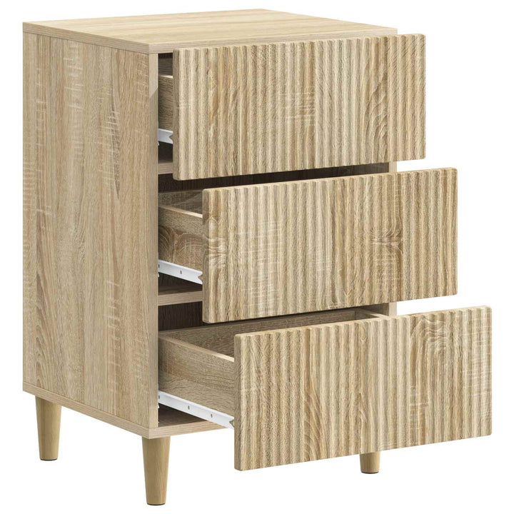 Natskab med skuffe Sonoma-eg 43 x 41 x 66,5 cm Konstrueret træ
