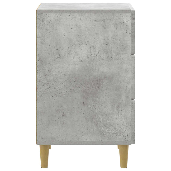 Natskab med skuffe Betongrå 43 x 41 x 66,5 cm Konstrueret træ