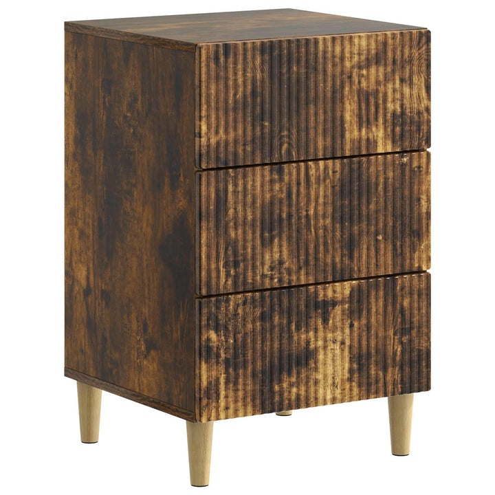 Natskab Røget eg 43 x 41 x 66,5 cm Konstrueret træ