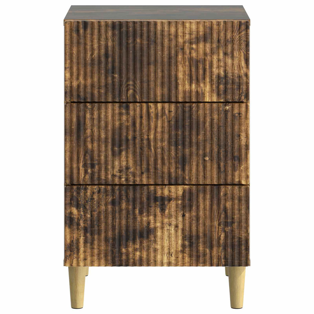 Natskab Røget eg 43 x 41 x 66,5 cm Konstrueret træ