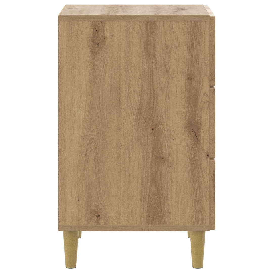 Natskab med skuffe Artisan-eg 43 x 41 x 66,5 cm Konstrueret træ