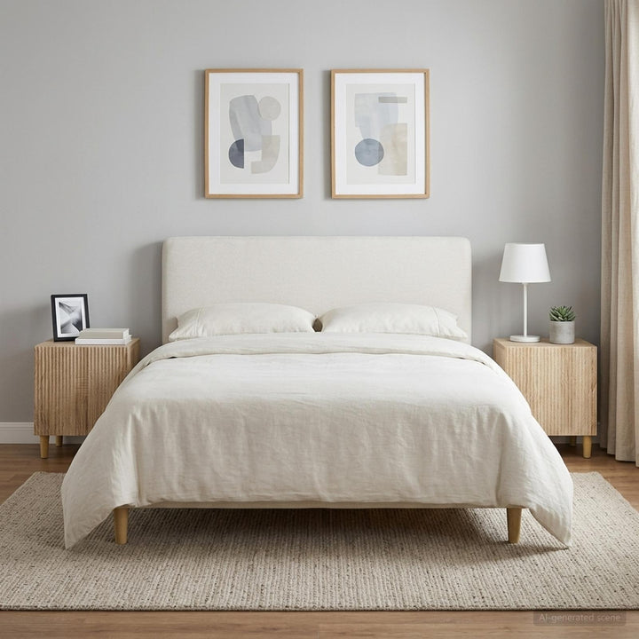 Natskab 2 pcs Sonoma-eg 43 x 34,5 x 50 cm Konstrueret træ