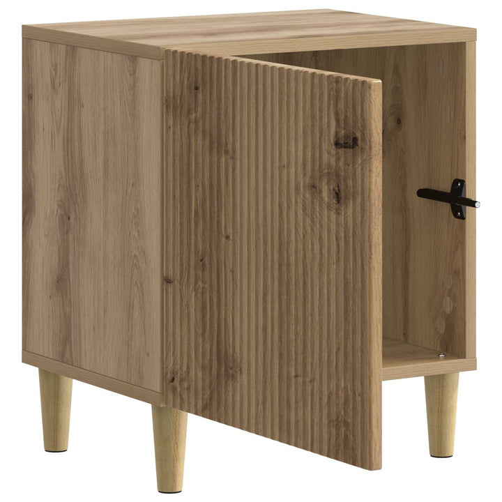 Natskab 2 stk. Artisan-eg 43 x 34,5 x 50 cm Konstrueret træ