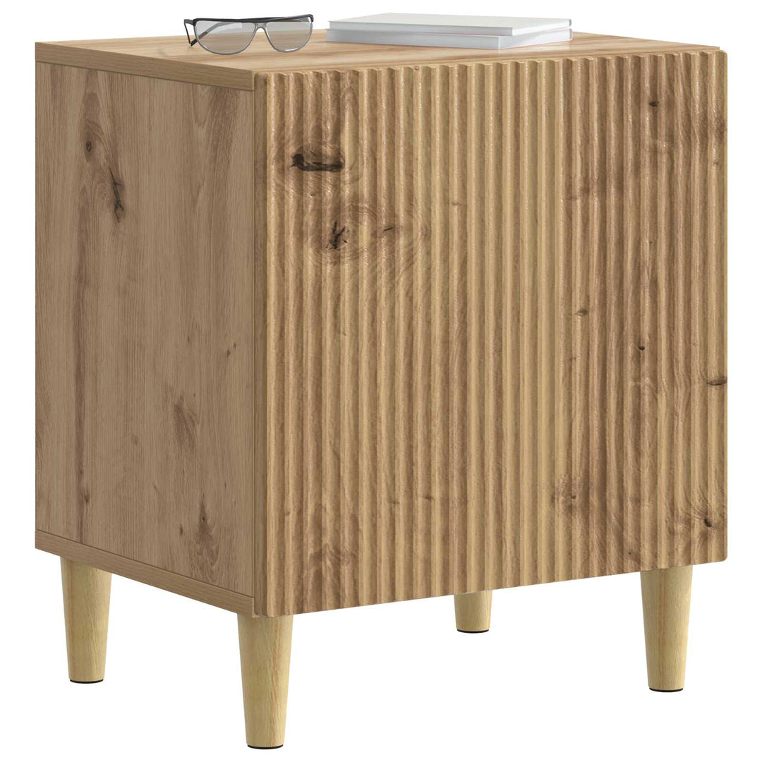 Natskab 2 stk. Artisan-eg 43 x 34,5 x 50 cm Konstrueret træ