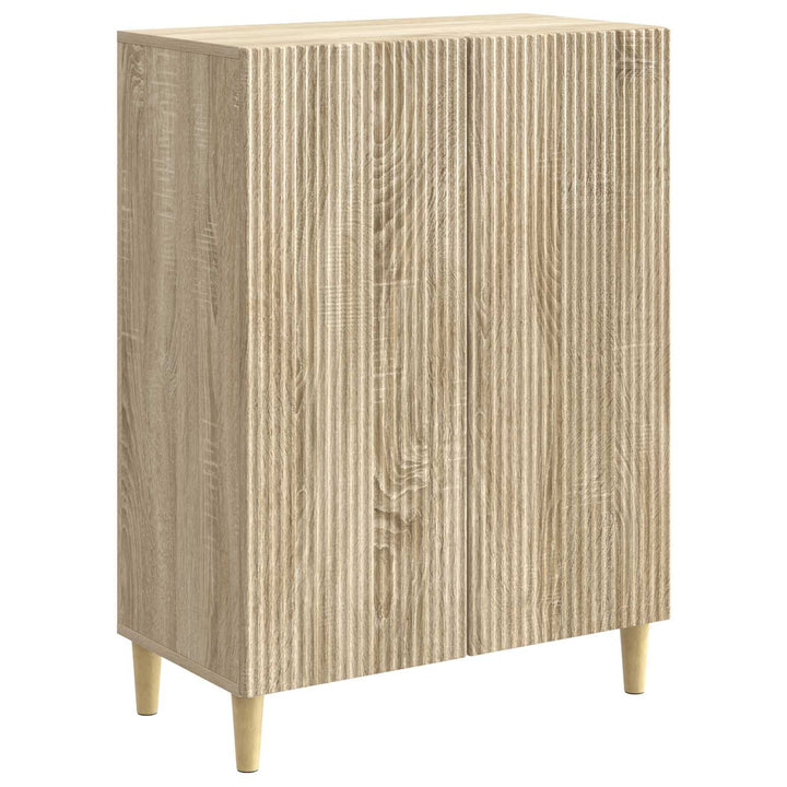 Sideboard Sonoma-eg 66 x 34,5 x 90 cm Konstrueret træ