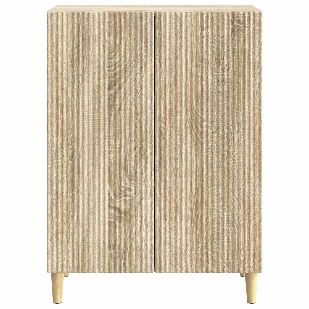 Sideboard Sonoma-eg 66 x 34,5 x 90 cm Konstrueret træ
