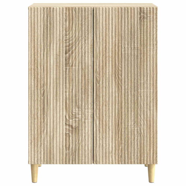 Sideboard Sonoma-eg 66 x 34,5 x 90 cm Konstrueret træ