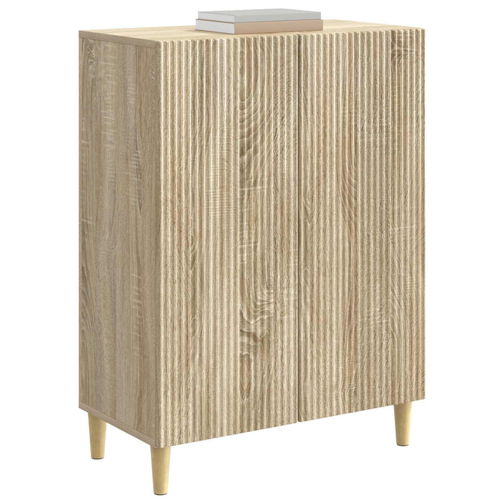 Sideboard Sonoma-eg 66 x 34,5 x 90 cm Konstrueret træ