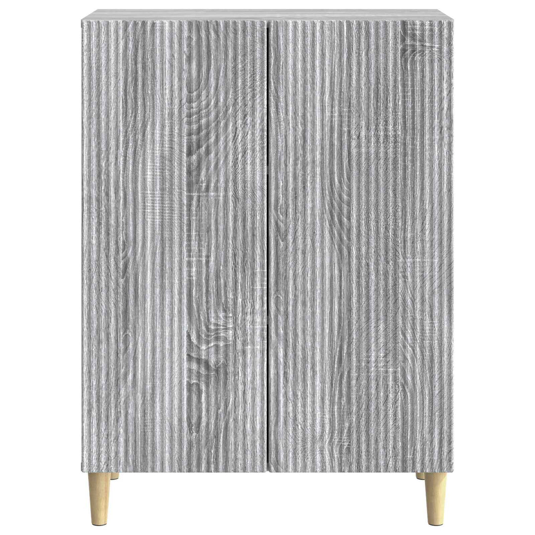 Sideboard Grå sonoma-eg 66 x 34,5 x 90 cm Konstrueret træ