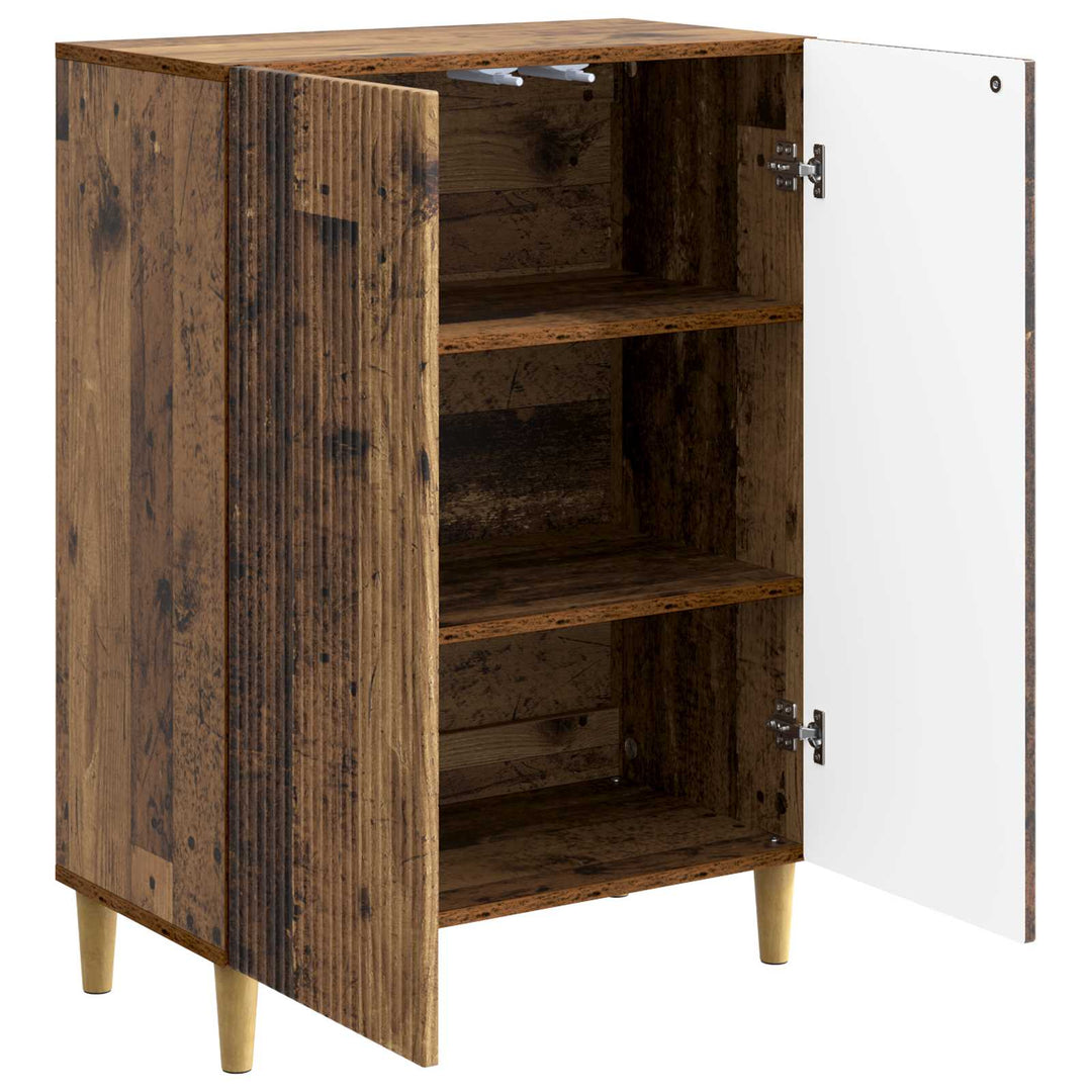 Sideboard Gammelt træ 66 x 34,5 x 90 cm Konstrueret træ