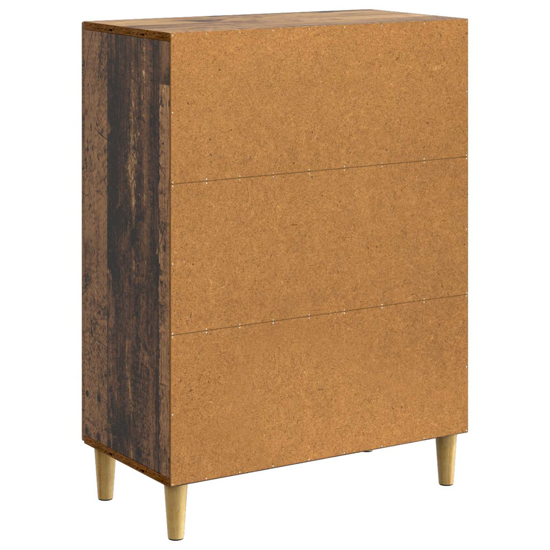 Sideboard Gammelt træ 66 x 34,5 x 90 cm Konstrueret træ