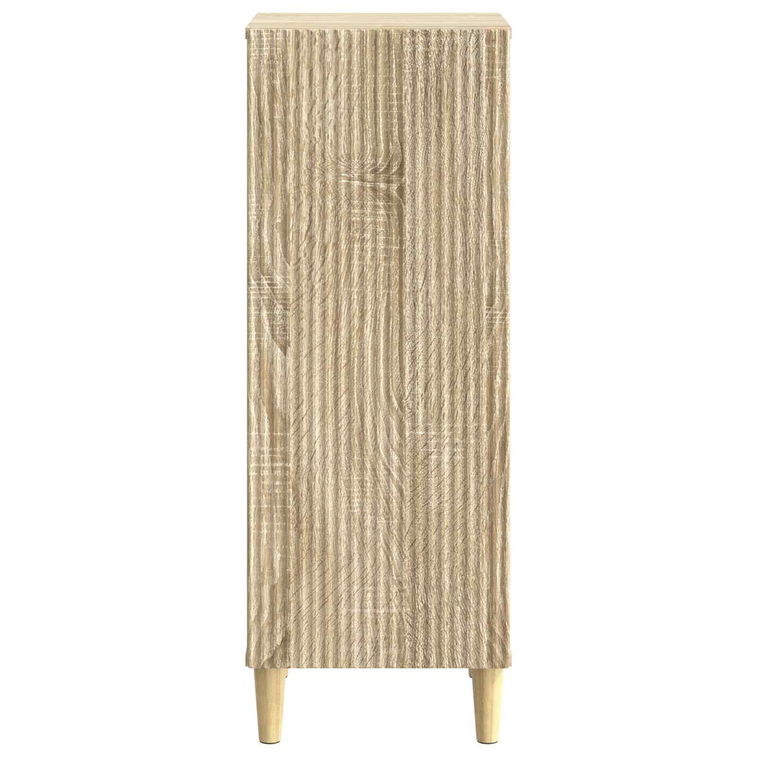 Sideboard Sonoma-eg 33 x 34,5 x 90 cm Konstrueret træ