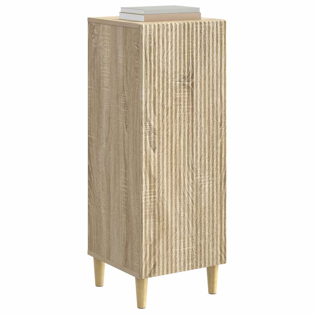 Sideboard Sonoma-eg 33 x 34,5 x 90 cm Konstrueret træ