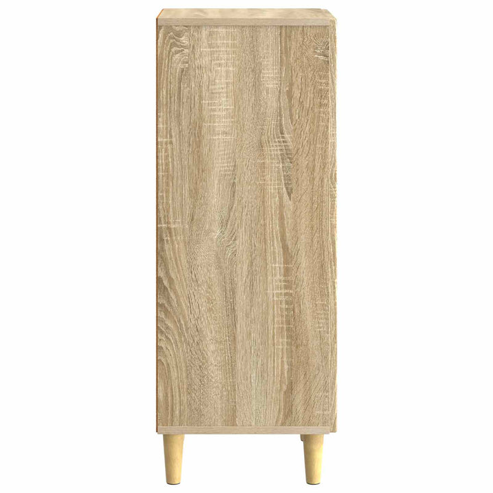 Sideboard Sonoma-eg 33 x 34,5 x 90 cm Konstrueret træ