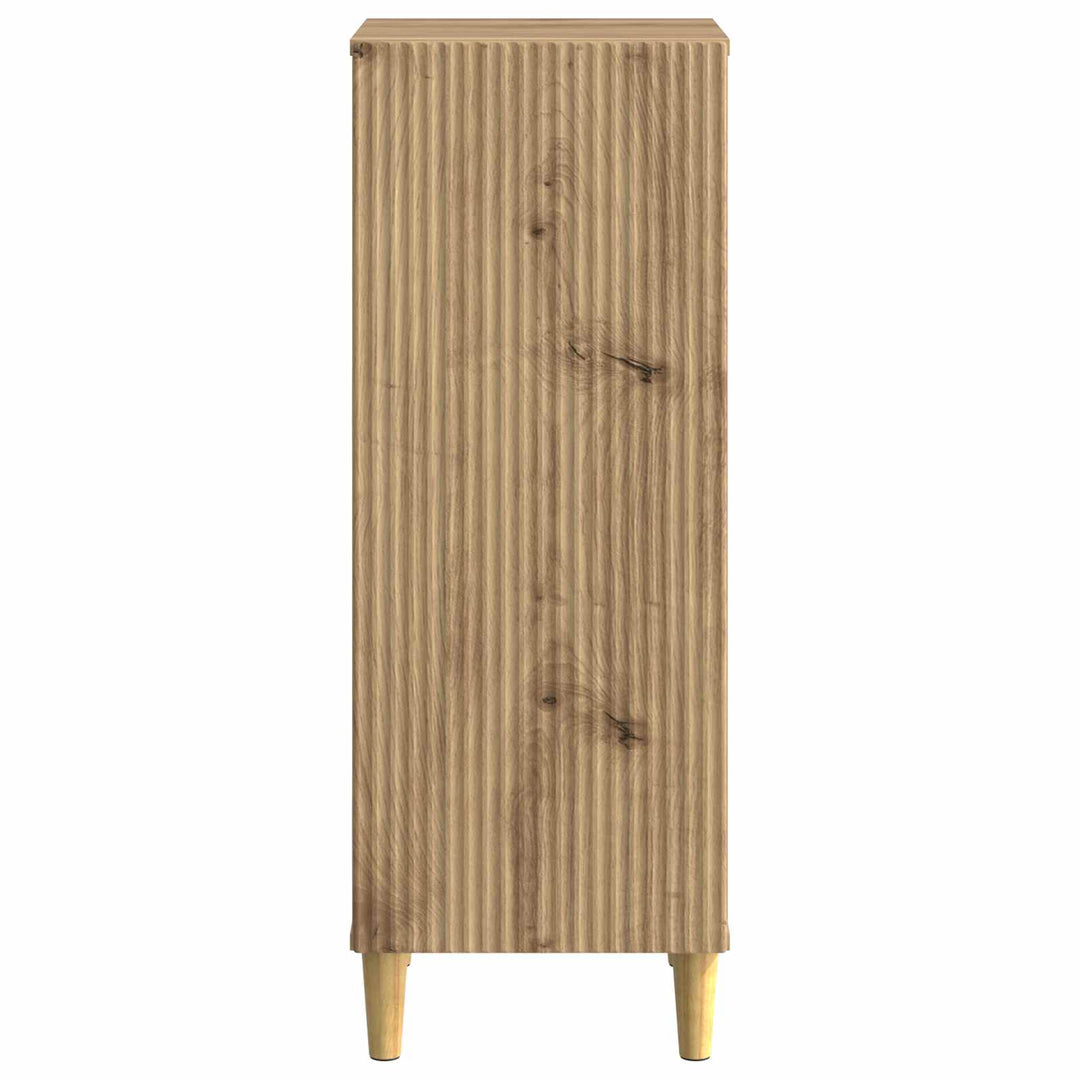 Sideboard Artisan-eg 33 x 34,5 x 90 cm Konstrueret træ