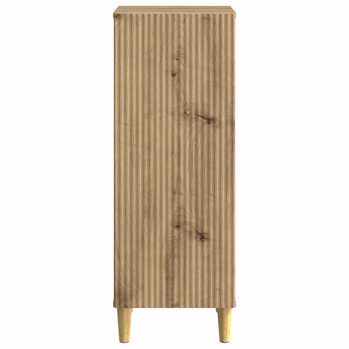 Sideboard Artisan-eg 33 x 34,5 x 90 cm Konstrueret træ