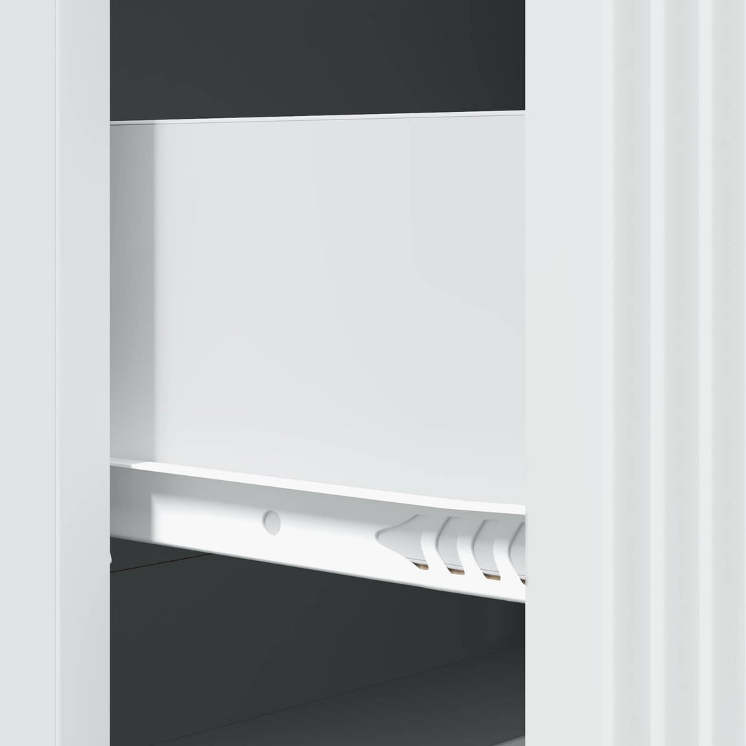 Skuffeskab Hvid 66 x 34,5 x 90 cm Konstrueret træ