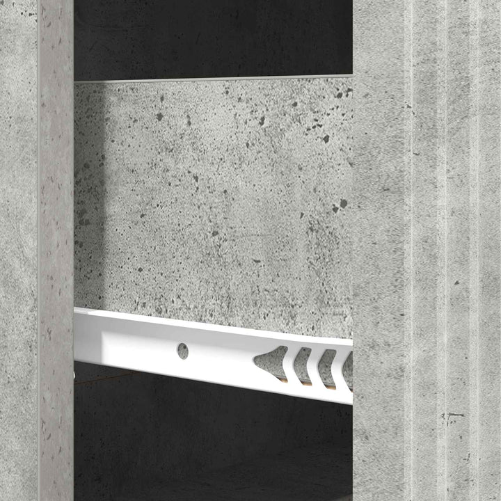 Skuffeskab Betongrå 66 x 34,5 x 90 cm Konstrueret træ