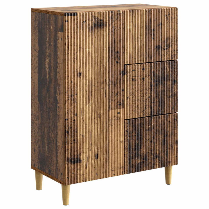 Sideboard Gammelt træ 66 x 34,5 x 90 cm Konstrueret træ