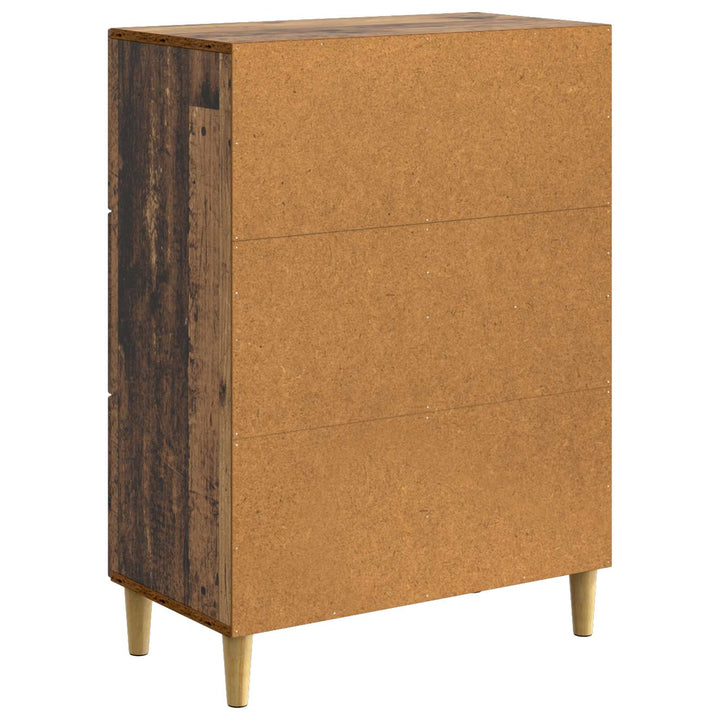 Sideboard Gammelt træ 66 x 34,5 x 90 cm Konstrueret træ