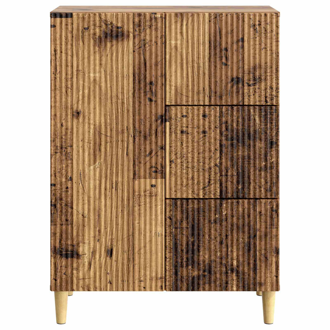 Sideboard Gammelt træ 66 x 34,5 x 90 cm Konstrueret træ