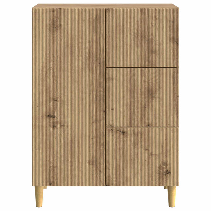 Sideboard Artisan-eg 66 x 34,5 x 90 cm Konstrueret træ