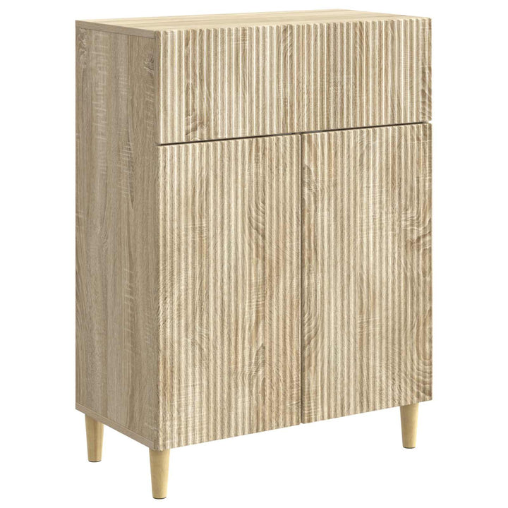 Sideboard Sonoma-eg 66 x 34,5 x 90 cm Konstrueret træ