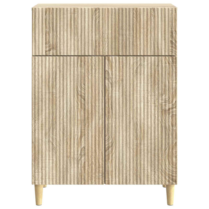 Sideboard Sonoma-eg 66 x 34,5 x 90 cm Konstrueret træ