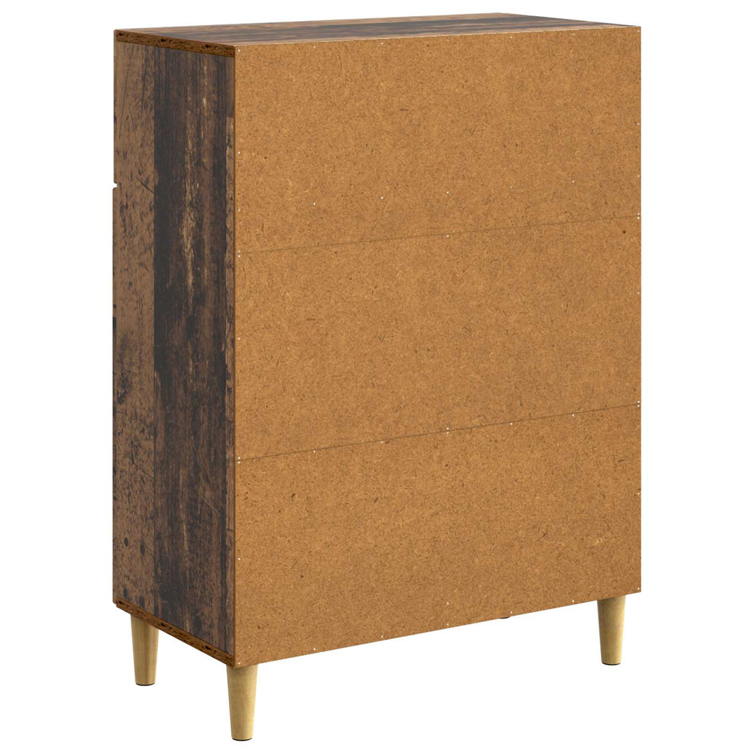 Sideboard Gammelt træ 66 x 34,5 x 90 cm Konstrueret træ