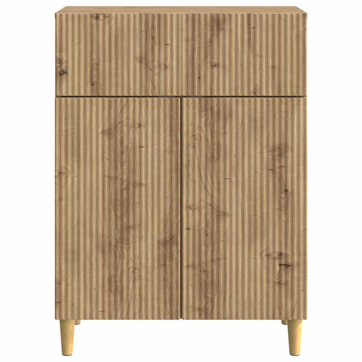 Sideboard Artisan-eg 66 x 34,5 x 90 cm Konstrueret træ