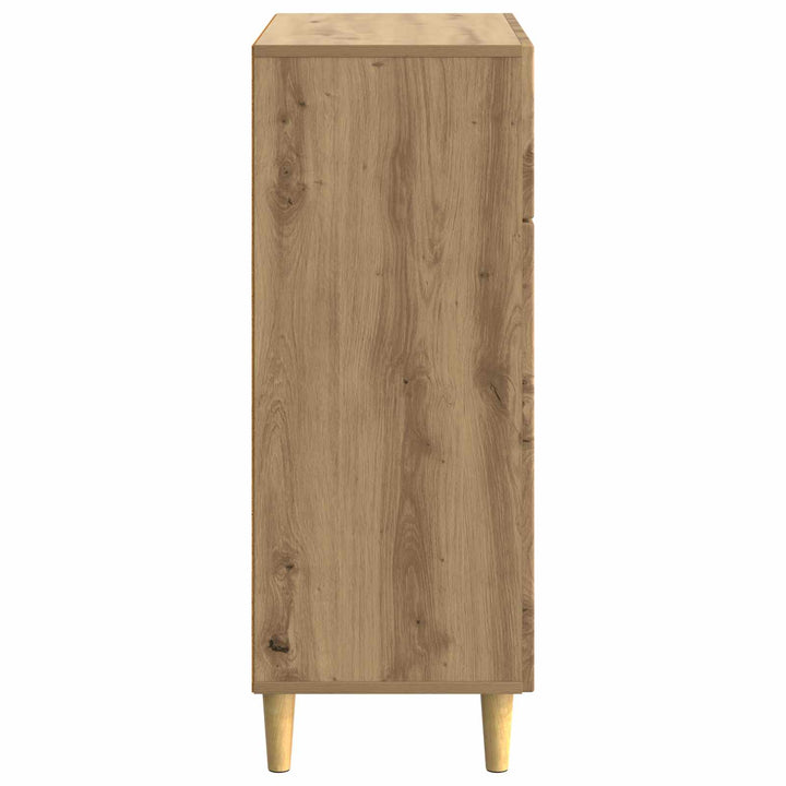 Sideboard Artisan-eg 66 x 34,5 x 90 cm Konstrueret træ