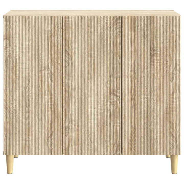 Sideboard Sonoma-eg 89 x 34,5 x 80 cm Konstrueret træ