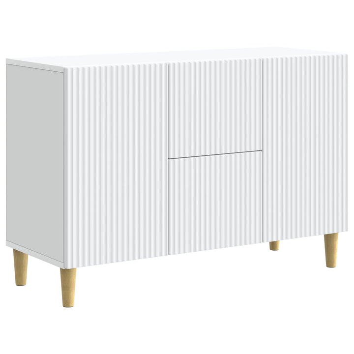 Sideboard Hvid 89 x 34,5 x 60 cm Konstrueret træ