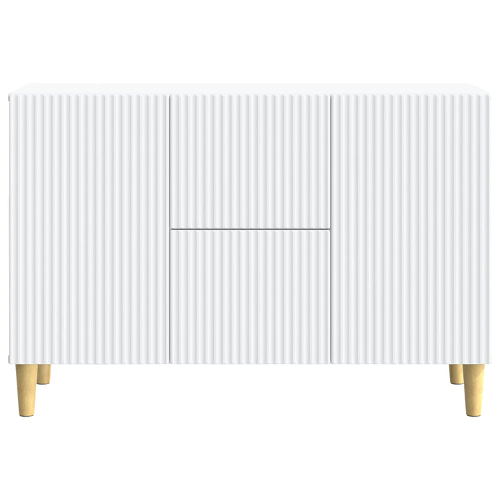Sideboard Hvid 89 x 34,5 x 60 cm Konstrueret træ