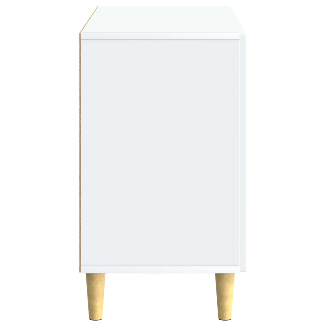 Sideboard Hvid 89 x 34,5 x 60 cm Konstrueret træ