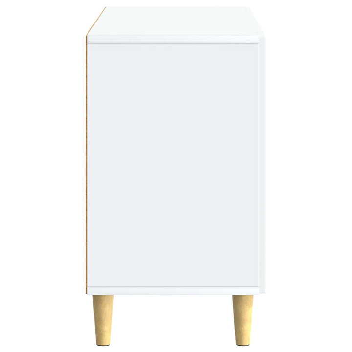 Sideboard Hvid 89 x 34,5 x 60 cm Konstrueret træ
