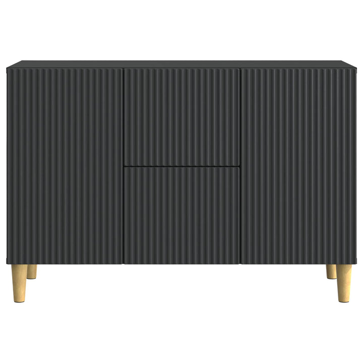 Sideboard Sort 89 x 34,5 x 60 cm Konstrueret træ