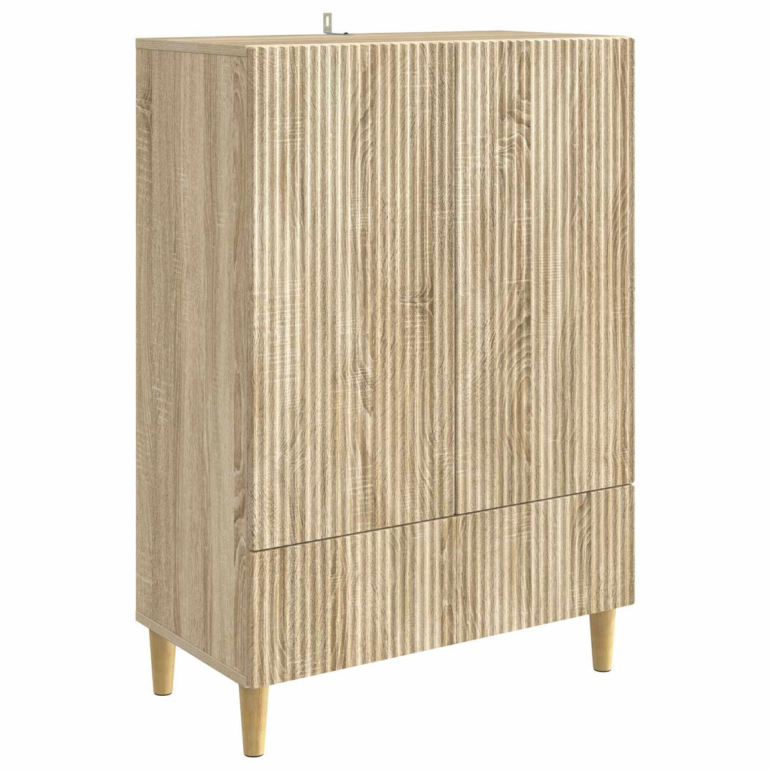 Sideboard Sonoma-eg 66 x 34,5 x 95 cm Konstrueret træ