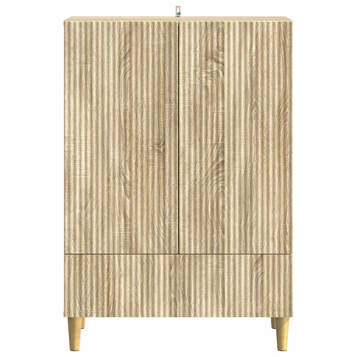 Sideboard Sonoma-eg 66 x 34,5 x 95 cm Konstrueret træ