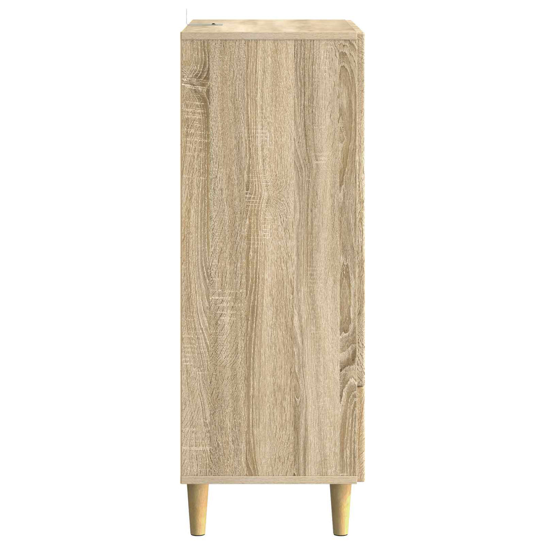 Sideboard Sonoma-eg 66 x 34,5 x 95 cm Konstrueret træ