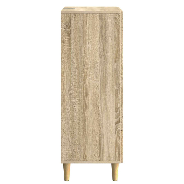 Sideboard Sonoma-eg 66 x 34,5 x 95 cm Konstrueret træ