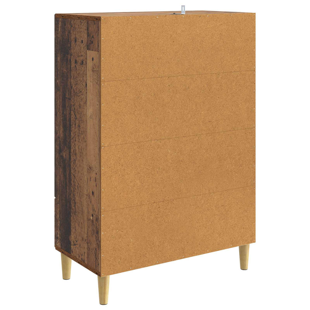Sideboard Gammelt træ 66 x 34,5 x 95 cm Konstrueret træ