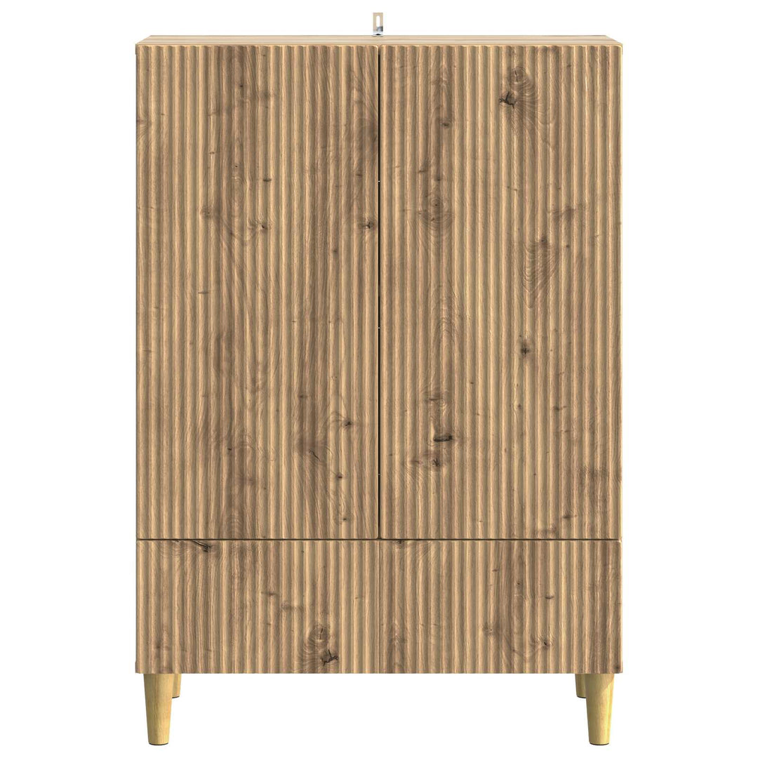 Sideboard Artisan-eg 66 x 34,5 x 95 cm Konstrueret træ