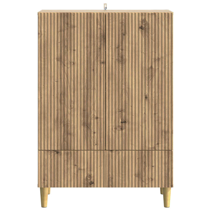 Sideboard Artisan-eg 66 x 34,5 x 95 cm Konstrueret træ